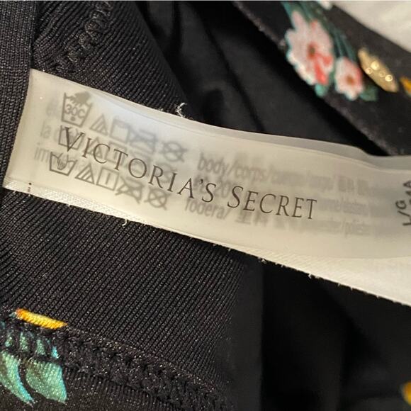 Victoria's Secret Bathing Suit top Ruffle One-Shoulder Brazilian Bikini Lemon L - Picture 6 of 9